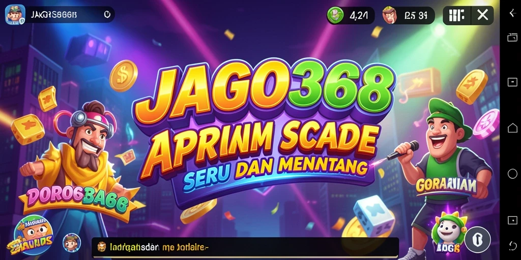 Tampilan gameplay seru dan penuh tantangan dari JAGO368.