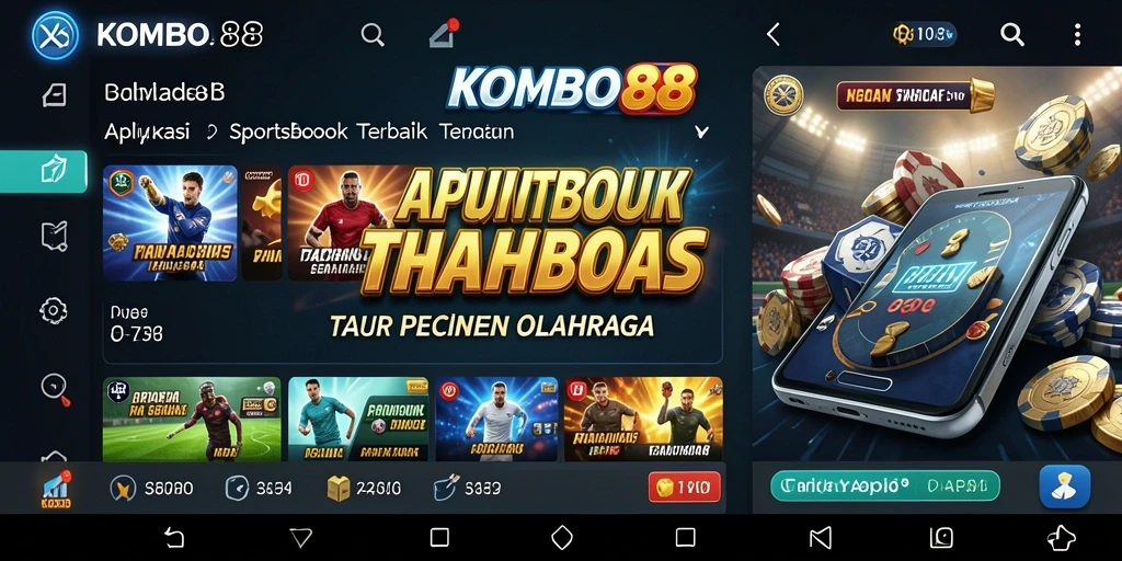 Tampilan gameplay Sportsbook KOMBO88 yang menarik dan interaktif.