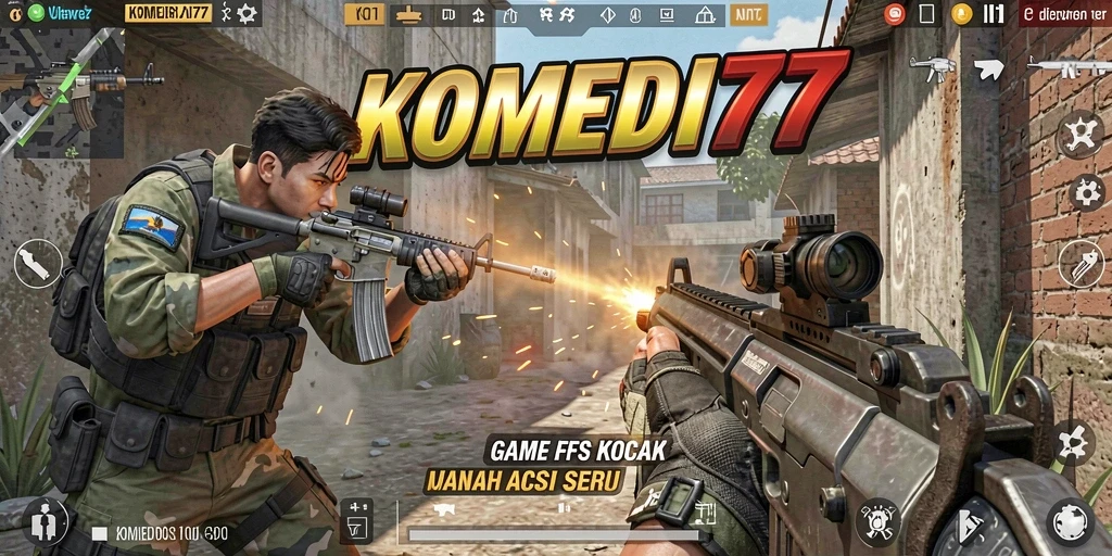 Gameplay seru dan konyol di KOMEDI77 yang bikin ketawa.