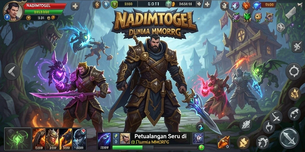 Tampilan gameplay <strong>NADIMTOGEL</strong> yang seru dan penuh aksi dari dunia MMORPG.