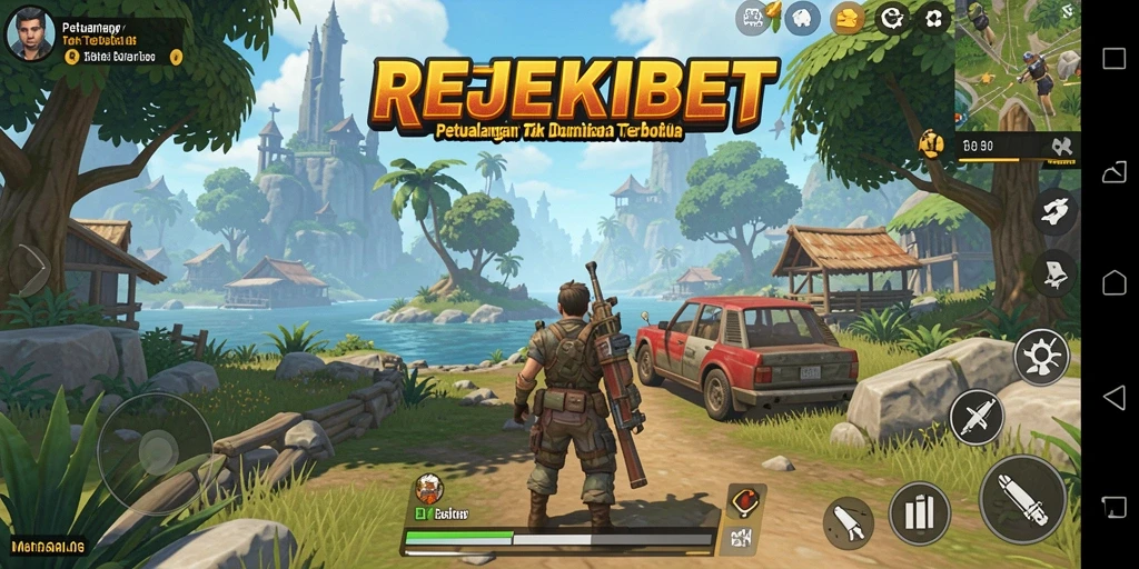 Tampilan gameplay menakjubkan di dunia terbuka REJEKIBET.