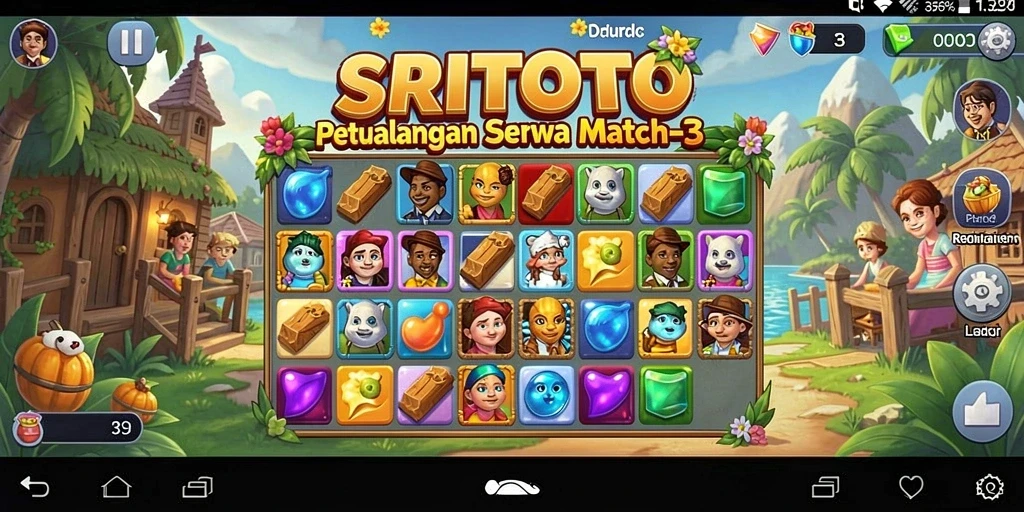 Tampilan menawan dari gameplay SRITOTO yang seru dan penuh warna.